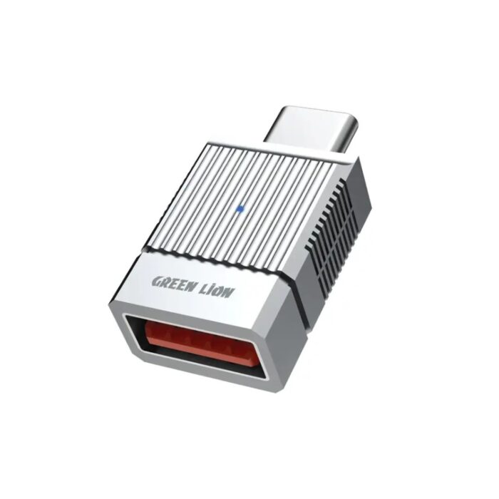 Green Lion 2 in 1 OTG Adapter USB-A to USB-C - Gold Call Tech Shop