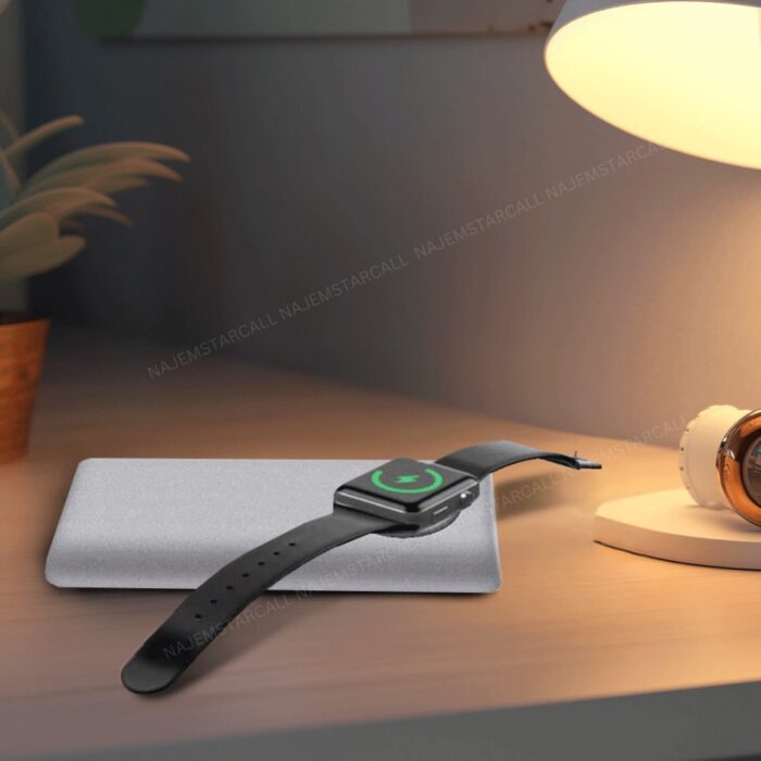 Green Lion 2 in 1 Power Bank with Wireless Watch Charger - Image 2