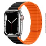Green Lion 2 in 1 Silicone with Magnets Watch Band for Apple Watch - Image 4