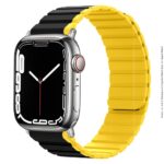 Green Lion 2 in 1 Silicone with Magnets Watch Band for Apple Watch - Image 2
