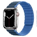Green Lion 2 in 1 Silicone with Magnets Watch Band for Apple Watch
