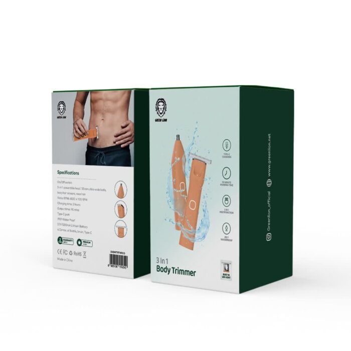 Green Lion 3 in 1 Body Trimmer - Image 4