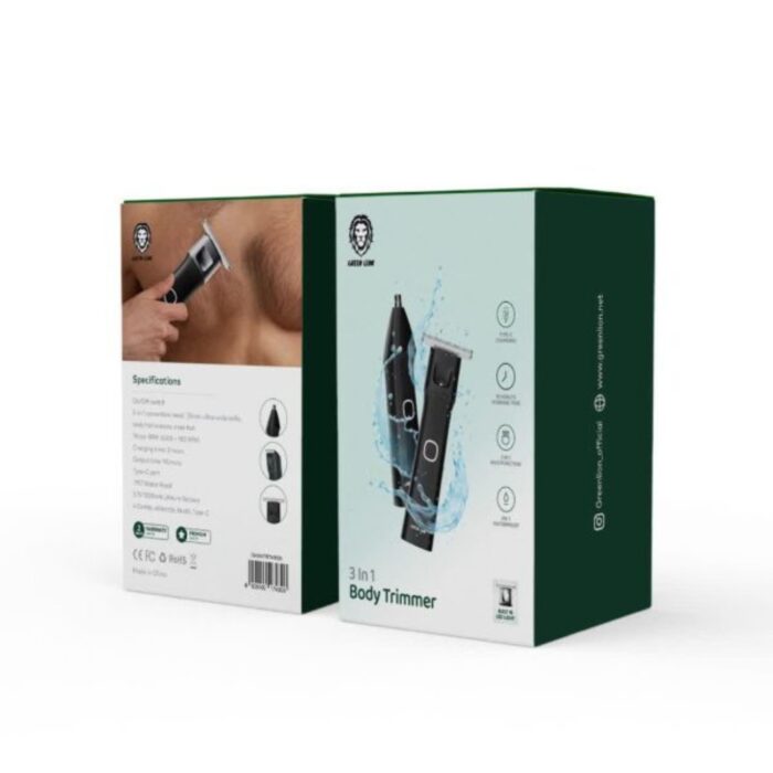 Green Lion 3 in 1 Body Trimmer - Image 3