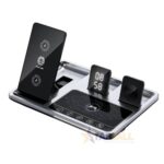 Green Lion 4 in 1 Wireless Charging Station 15W with Clock