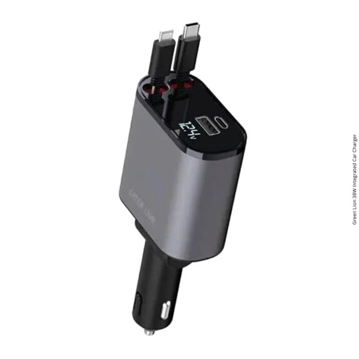 Green Lion 38W Integrated Car Charger - Image 2