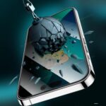 Green Lion 3D Silicone Plus Privacy Glass Screen Protector for iPhone 14 Pro - Image 2
