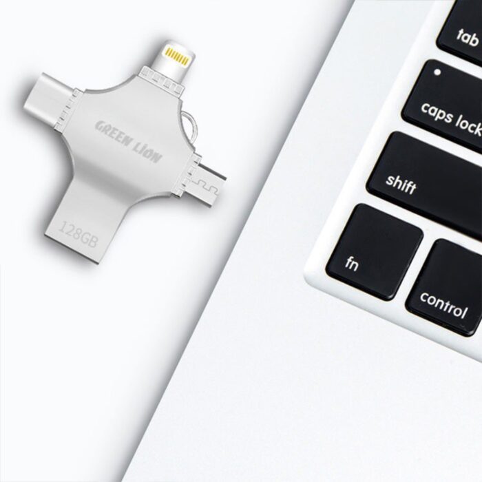 Green Lion 4 in 1 USB Flash Drive - Image 4