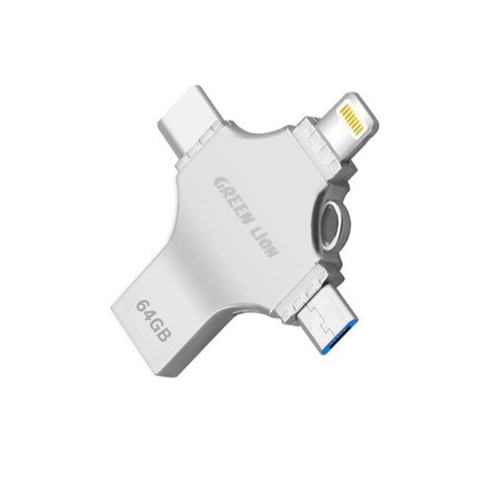 Green Lion 4 in 1 USB Flash Drive - Image 6