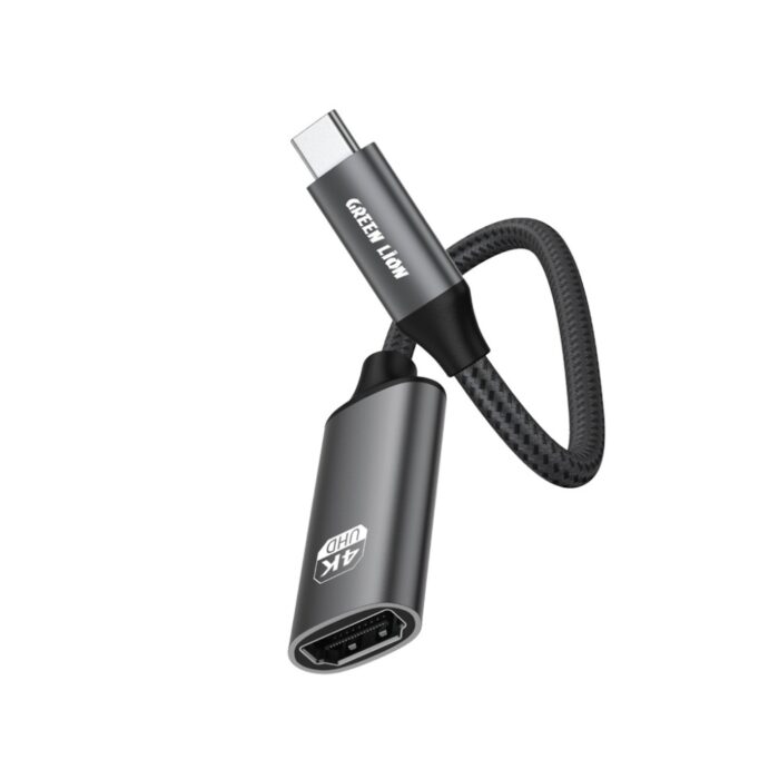Green Lion 4K USB-C to HDMI Adapter Cable 20CM - Image 2