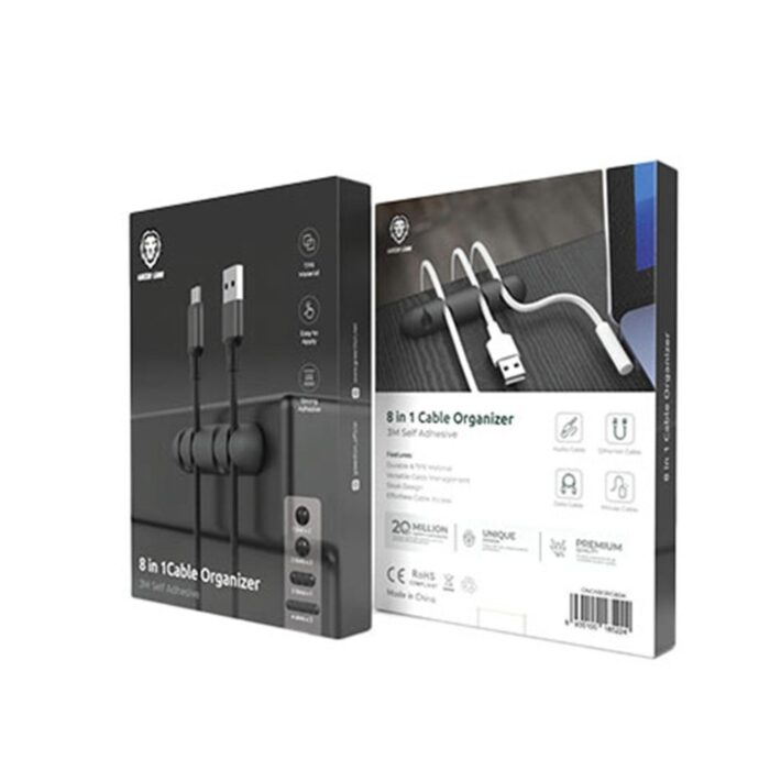Green Lion 8 in 1 Cable Organizer - Image 2