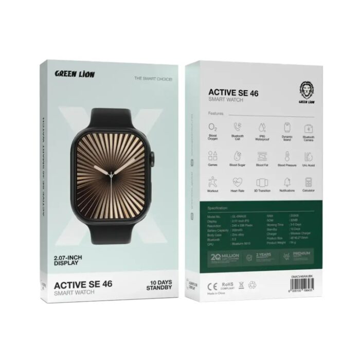 Green Lion Active SE 46 Smartwatch - Image 4