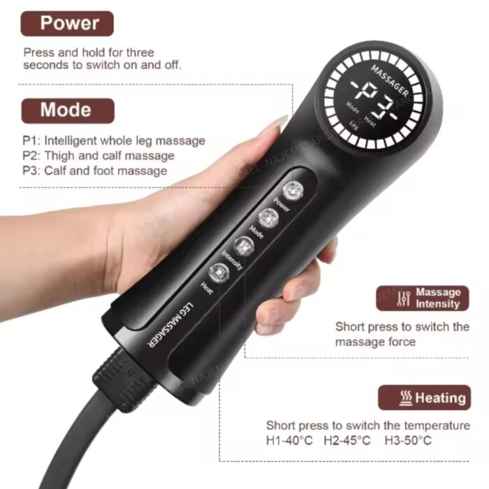 Green Lion Air Pressure Leg Massager - Image 4