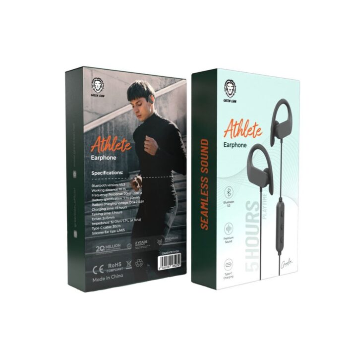 Green Lion Athlete Earphone - Image 3