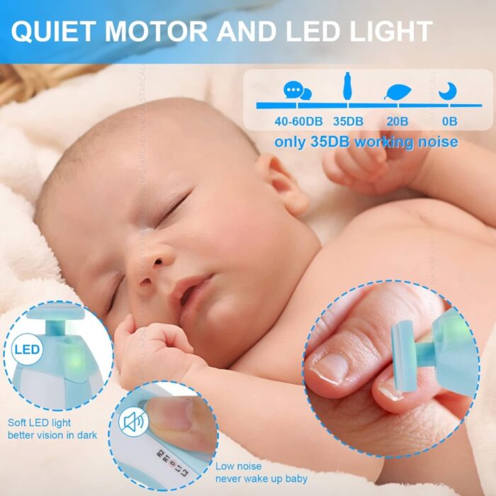 Green Lion Baby Nail Electric Trimmer - Image 2