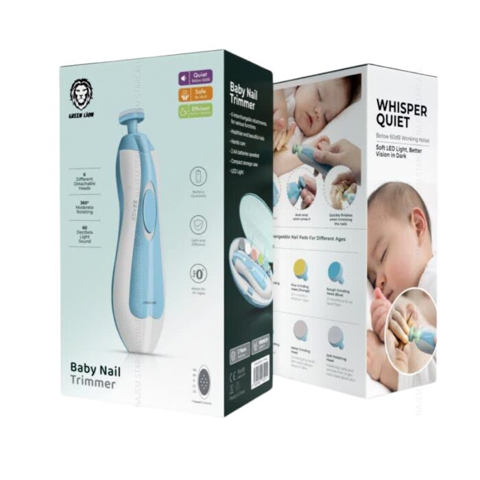 Green Lion Baby Nail Electric Trimmer - Image 6