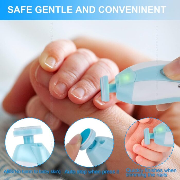 Green Lion Baby Nail Electric Trimmer - Image 4