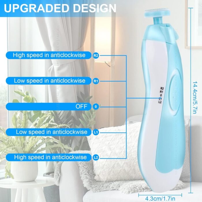 Green Lion Baby Nail Electric Trimmer - Image 5