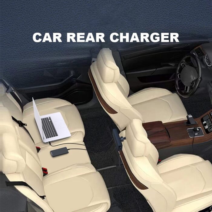 Green Lion Backseat Car Charger 65W - Image 4