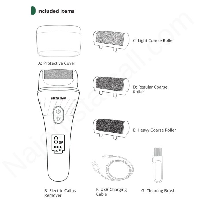 Green Lion Callus Remover Complete Foot Care Solution - Image 4