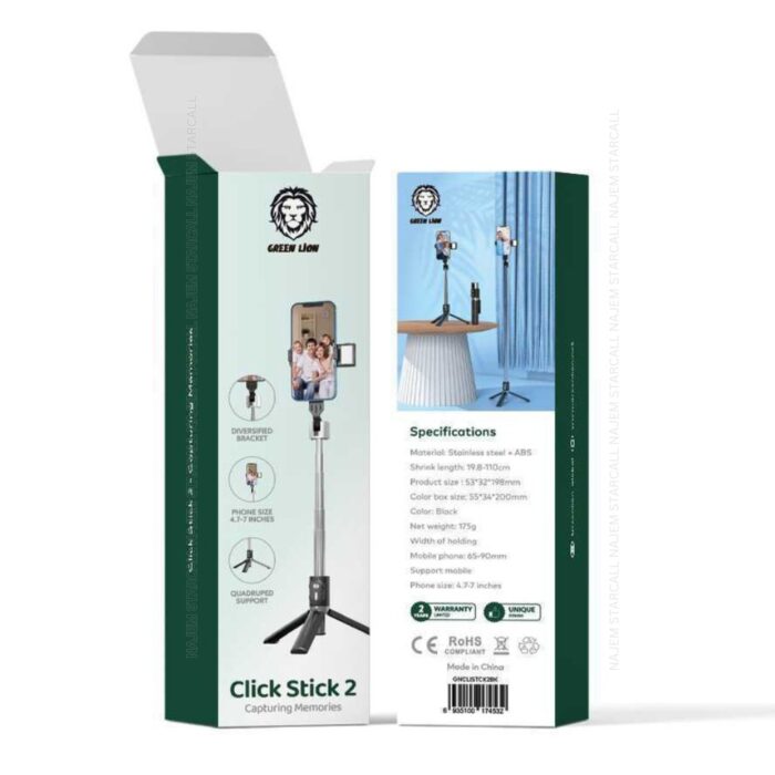 Green Lion Click Stick 2 Selfie Stick - Image 4