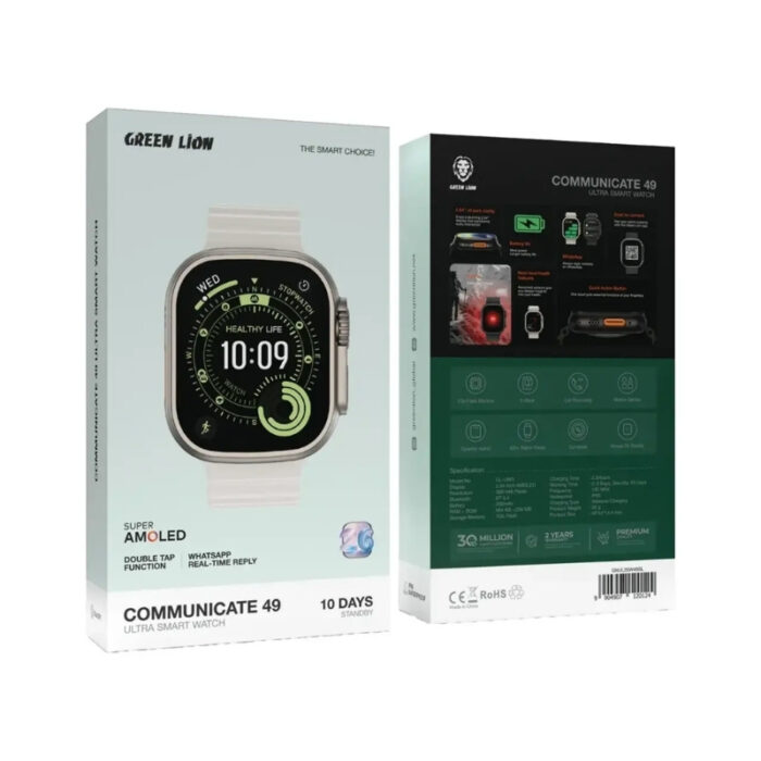 Green Lion Communicate 49 Ultra Smart Watch 49mm - Image 4