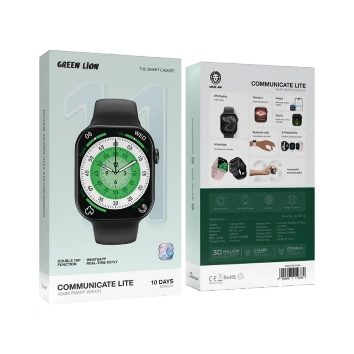 Green Lion Communicate Lite 42mm Smart Watch - Image 2