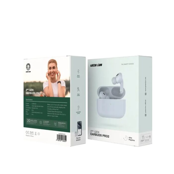 Green Lion D2 Earbuds Pro 2 - Image 2