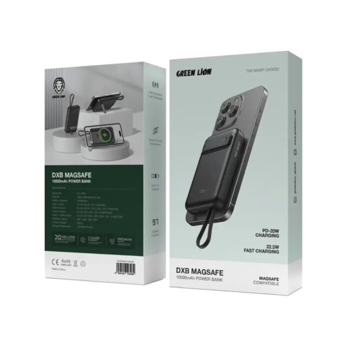 Green Lion DXB MagSafe 10000mAh Power Bank - Image 3