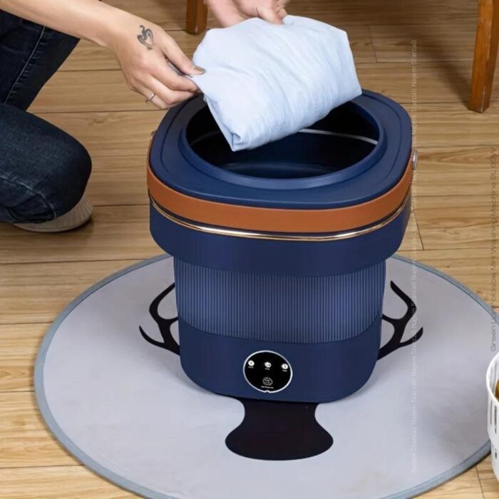 Green Lion Foldable Mini Washing Machine 9L 60W - Image 2