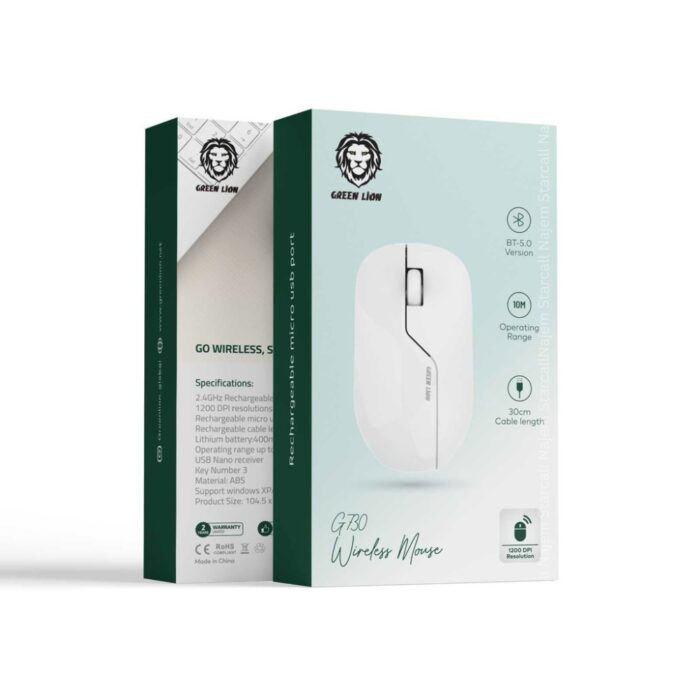 Green Lion G730 Wireless Mouse - Image 3