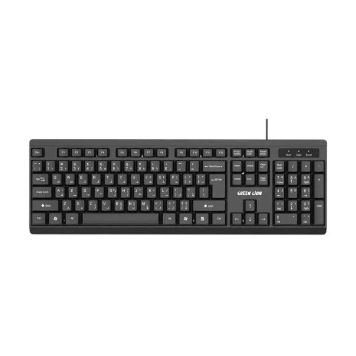 Green Lion GKM-100 Wired Keyboard and Mouse - Image 3