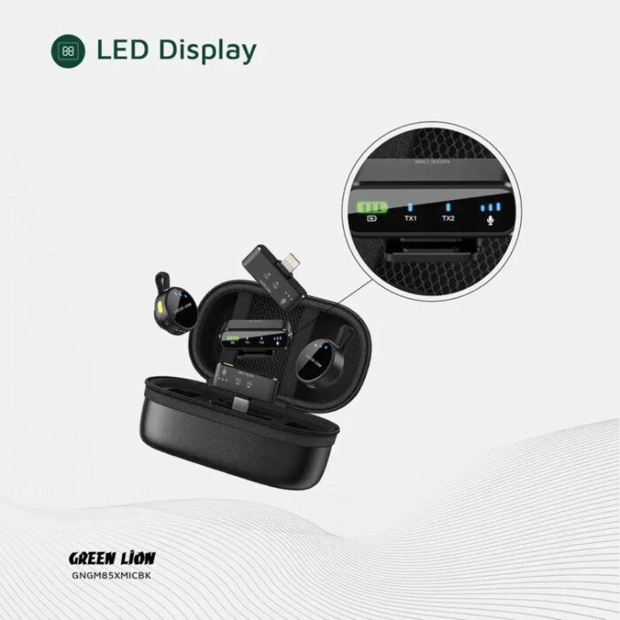 Green Lion GM-85X 3 In 1 Wireless Microphone - Image 4