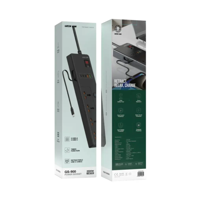 Green Lion GS-900 Power Socket 3M 3500W - Image 3