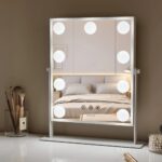 Green Lion Glam Shine Makeup Mirror 9 LED Lights - Image 2
