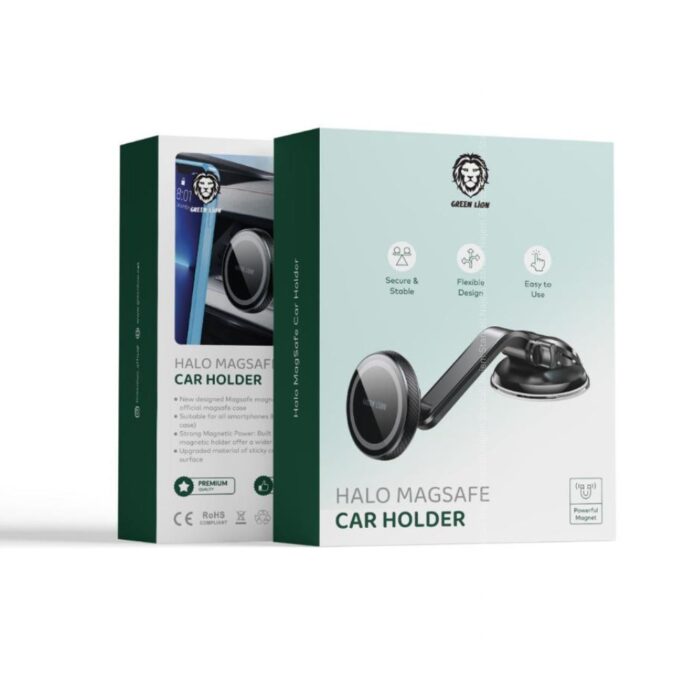 Green Lion Halo Magsafe Car Holder - Image 3