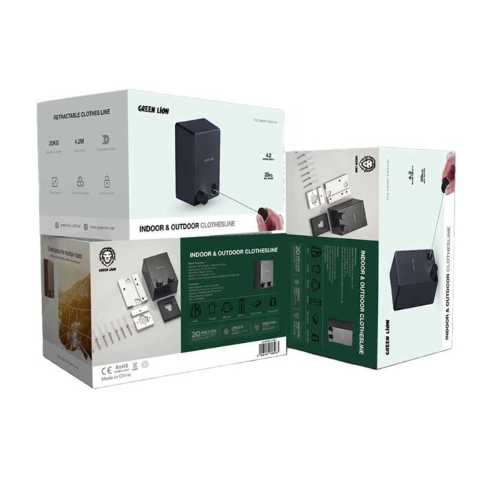 Green Lion Indoor & Outdoor Clothesline - Image 7