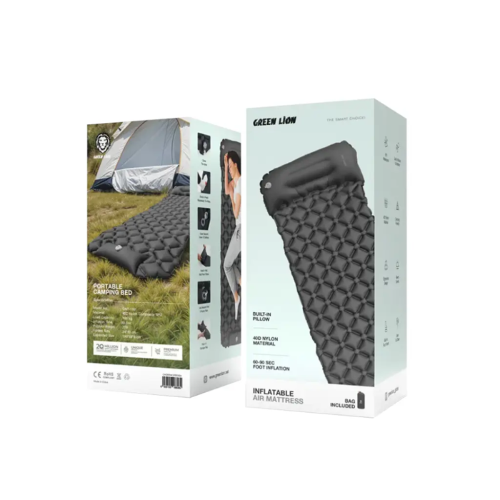 Green Lion Inflatable Air Mattress - Image 2