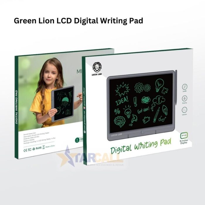Green Lion LCD Digital Writing Pad - Image 4