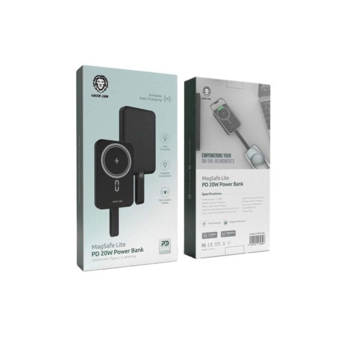 Green Lion MagSafe Lite Power Bank PD 20W 10000mAh - Image 2