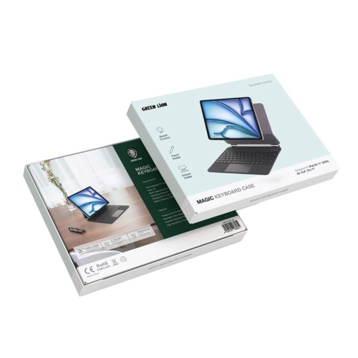 Green Lion Magic Keyboard Case for iPad Air 11 2024 - Image 2