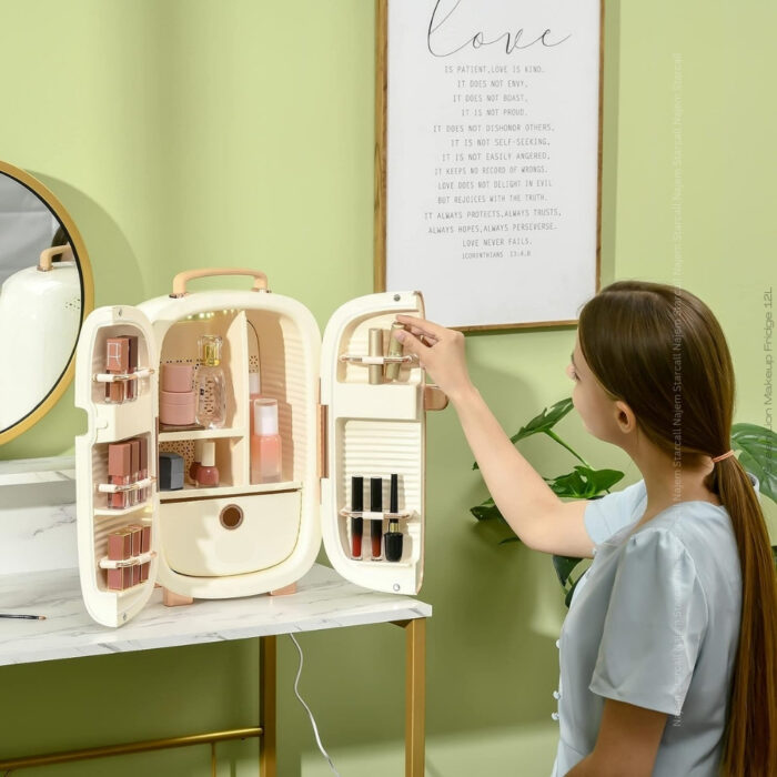 Green Lion Makeup Fridge 12L - Image 5
