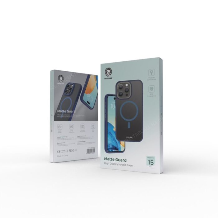 Green Lion Matte Guard Case For iPhone 15 Pro Max - Image 2