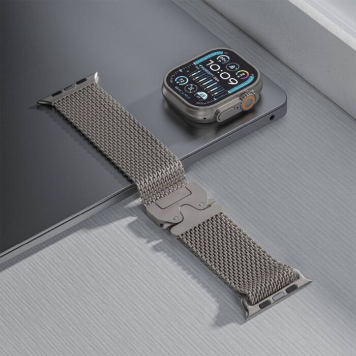 Green Lion Milanese Loop Strap - Image 3