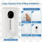 Green Lion Mouthwash Dispenser with Magnetic Cup - Image 6