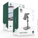 Green Lion Multi Holder for Smartphone and Headphones Stand - Image 2