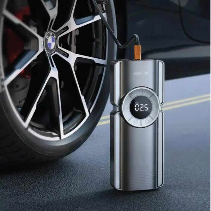 Green Lion Portable Jump Starter with Air Pump - Image 3