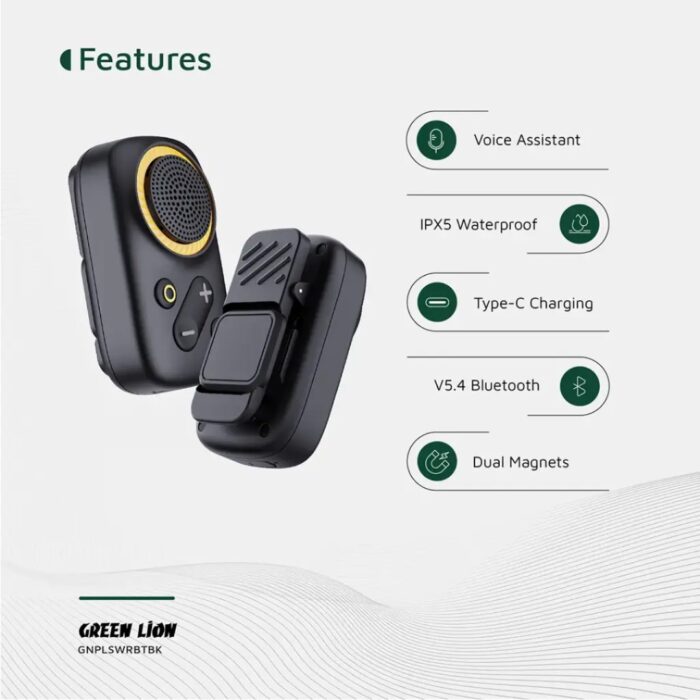 Green Lion Pulse Wear Wearable BT Speaker - Image 2