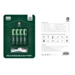 Green Lion Rechargeable Battery AAA 1.6V Alkaline Battery - Image 3