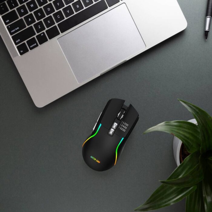 Green Lion Rechargeable Gaming Mouse - Image 2