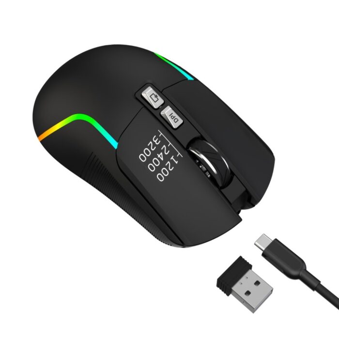Green Lion Rechargeable Gaming Mouse - Image 3